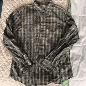 GAP WESTERN PLAID SHIRT Size M